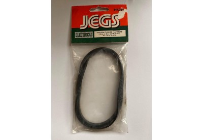 JEGS Vacuum Cleaner Flat Belts for Lux 610/612 (pack of 2 / 4.5" x 0.5") PPS009